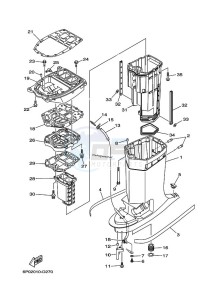 Z250D drawing UPPER-CASING