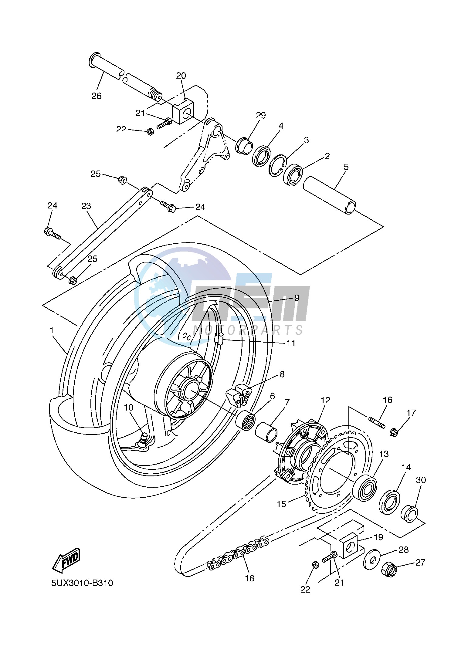 REAR WHEEL