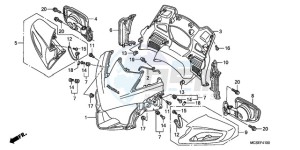 ST13009 UK - (E / MKH MME) drawing UPPER COWL