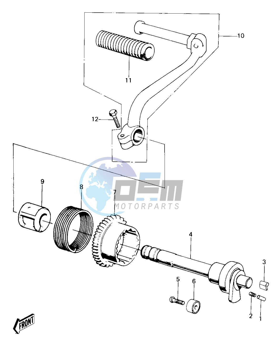 KICKSTARTER MECHANISM