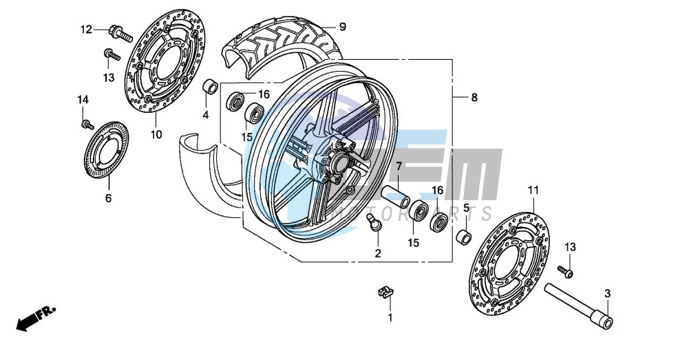 FRONT WHEEL