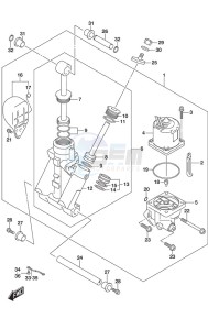 DF 175 drawing Trim Cylinder