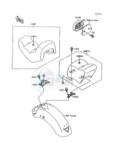 VN 1500 C [VULCAN 1500 L] (C3-C4) [VULCAN 1500 L] drawing SEAT