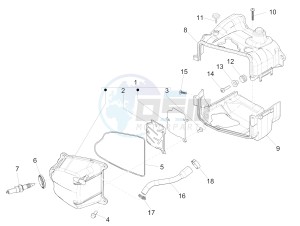 LIBERTY IGET 50 4T 3V NO ABS (NAFTA) drawing Cylinder head cover