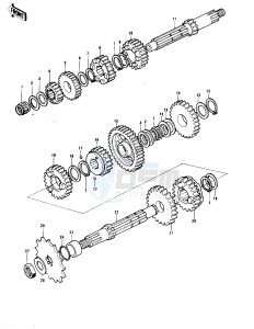 KE 175 B [KE175] (B1-B3) [KE175] drawing TRANSMISSION