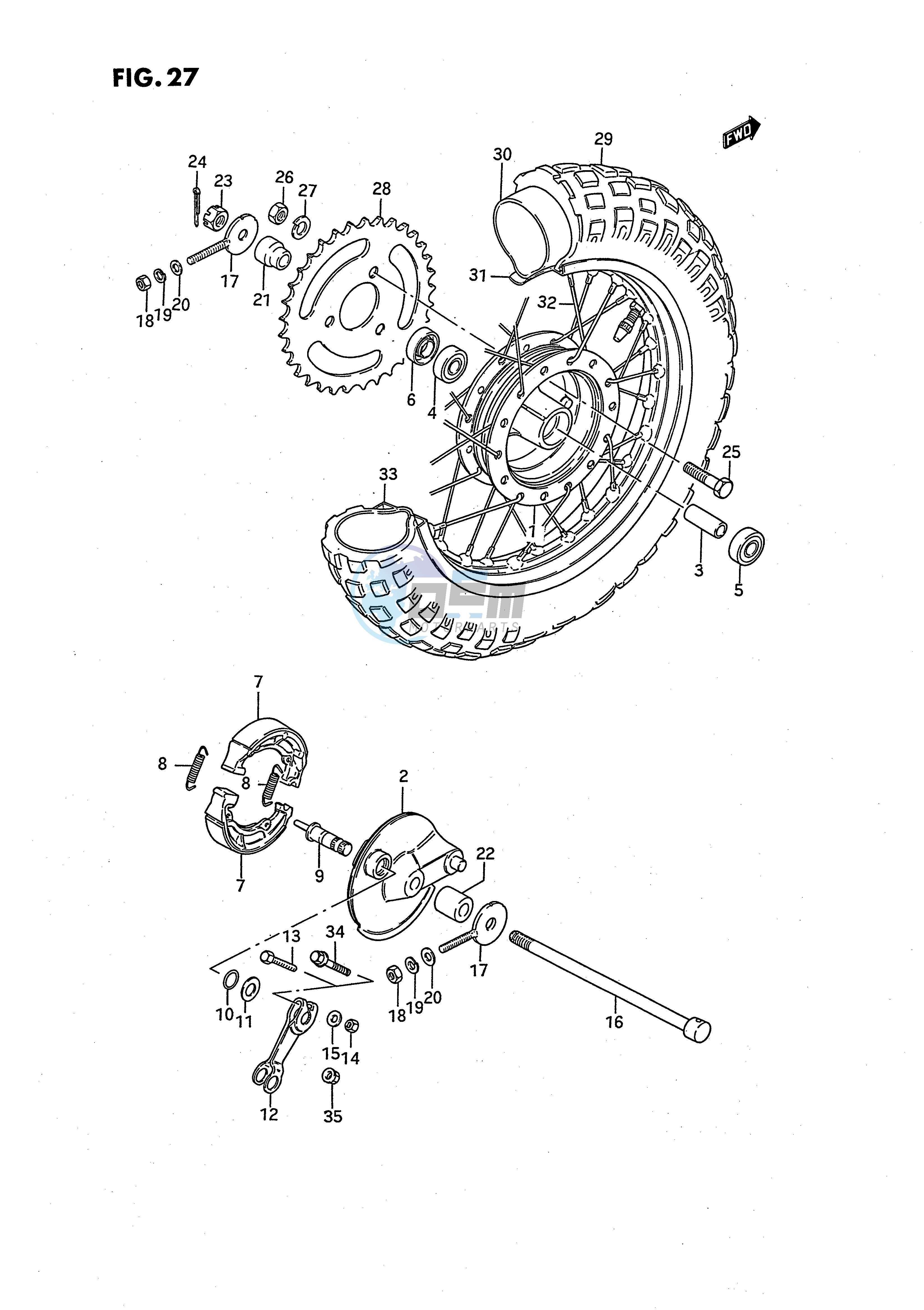 REAR WHEEL