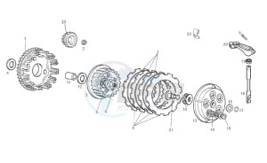 RCR 50 (CH, SC) drawing Clutch