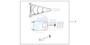 CBR1000RA9 E / ABS MKH REP drawing TANK BAG