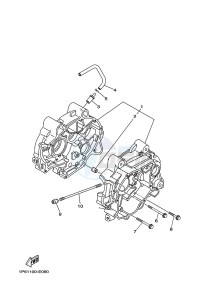 TT-R50E (BEGH) drawing CRANKCASE