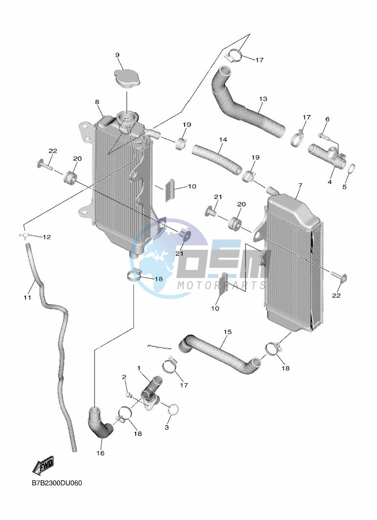 RADIATOR & HOSE