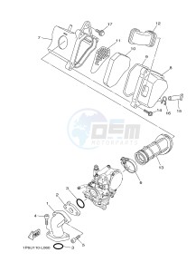 TT-R50 TT-R50E (2CJE 2CJF 2CJG) drawing INTAKE