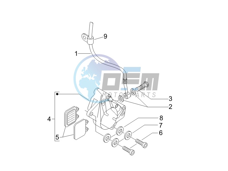 Brakes hose  - Calipers