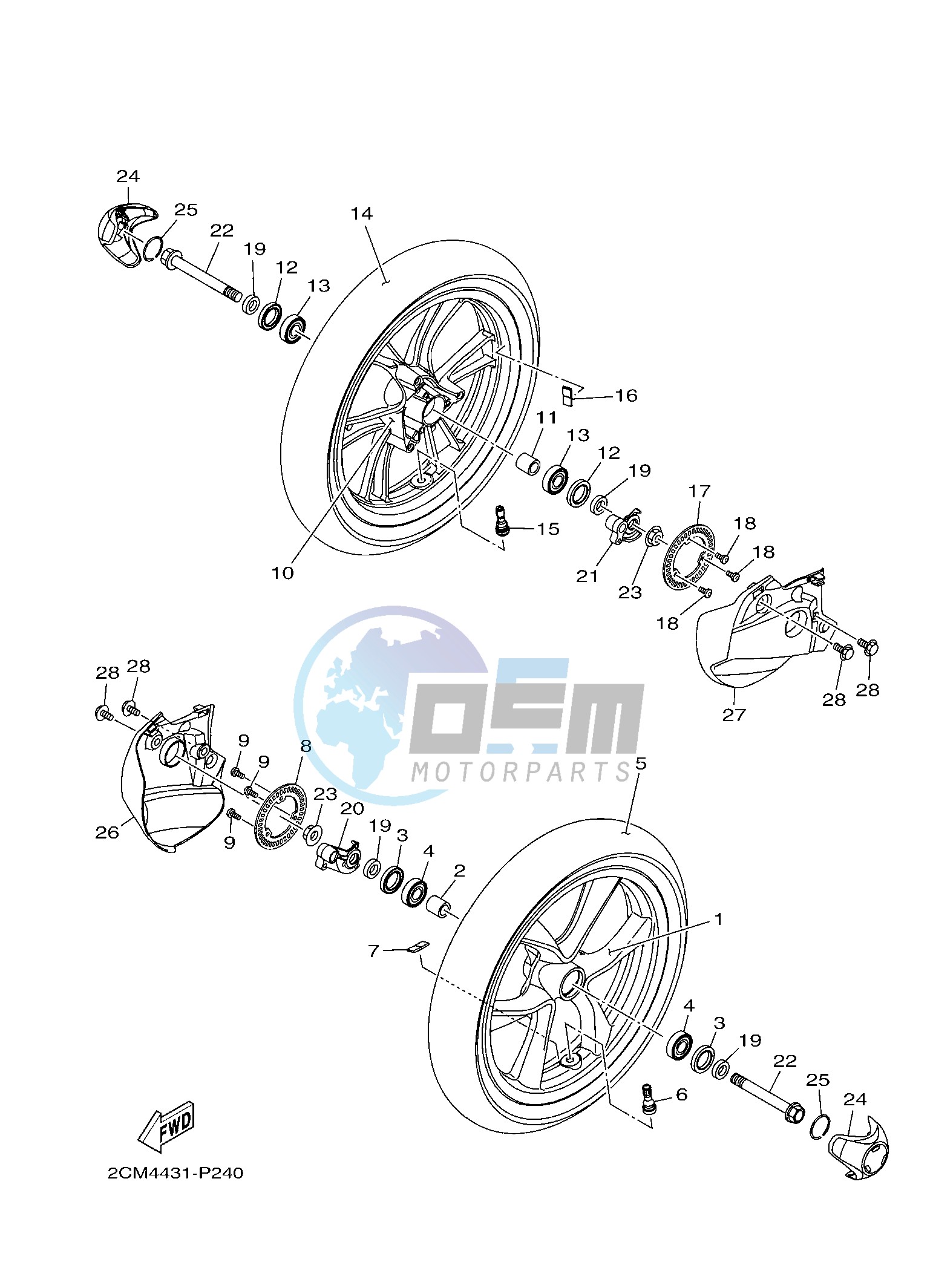 FRONT WHEEL