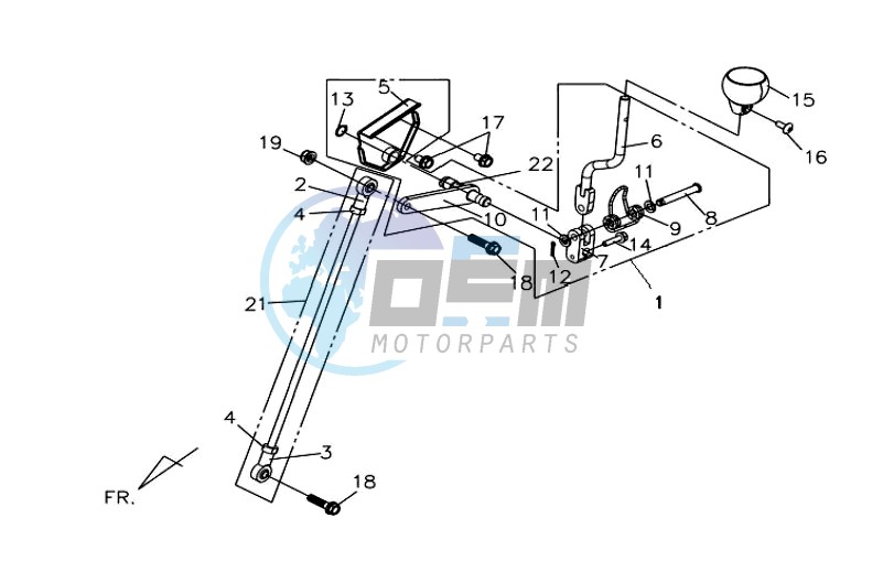 SHIFT ROD - SHIFT LEVER