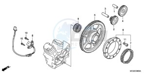 VT750C9 Korea - (KO) drawing STARTING CLUTCH