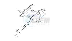 GP1 - 250 CC VTHPS1A1A drawing EXHAUST