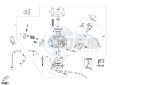 SENDA DRD MOTARD - 125 CC drawing CARBURATOR