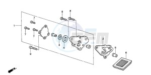 C90CW 70 drawing OIL PUMP