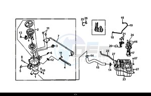 ORBIT III 50 (45 KM/H) (XE05W1-EU) (L8-M0) drawing FUEL TANK