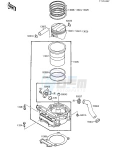 KSF 250 A [MOJAVE 250] (A1-A2) [MOJAVE 250] drawing CYLINDER_PISTON