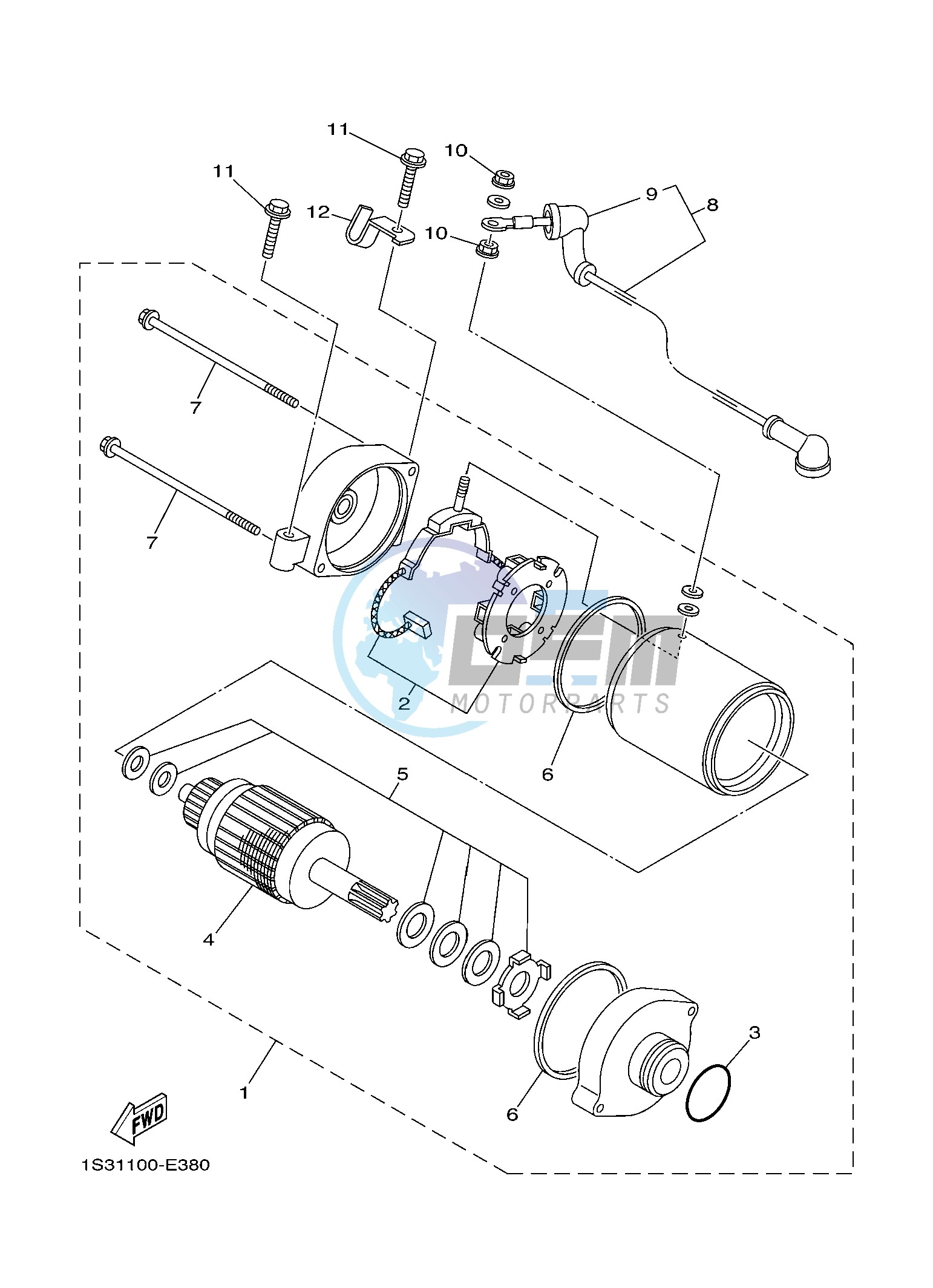 STARTING MOTOR