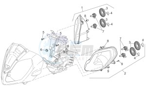 Tuono 1000 drawing Headlight