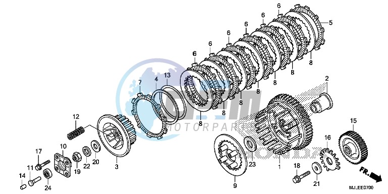 CLUTCH (NC750S/ SA)