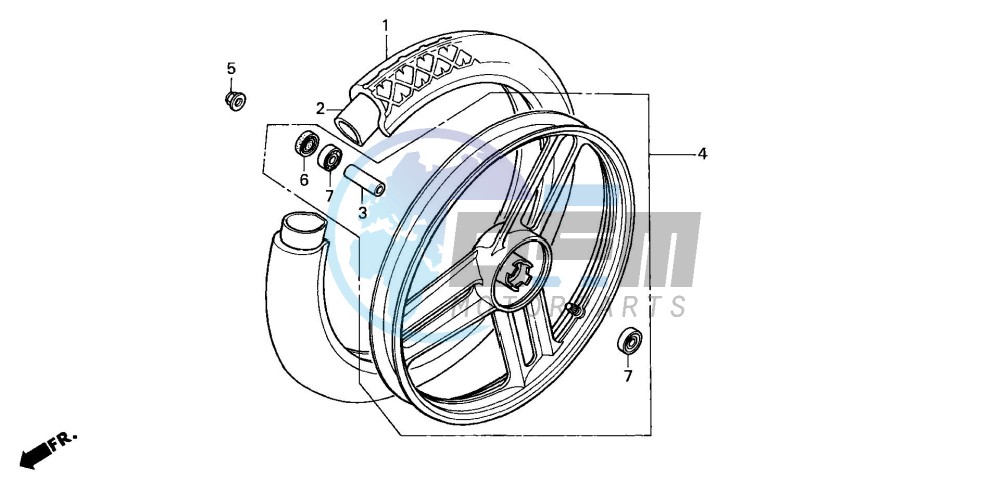 FRONT WHEEL