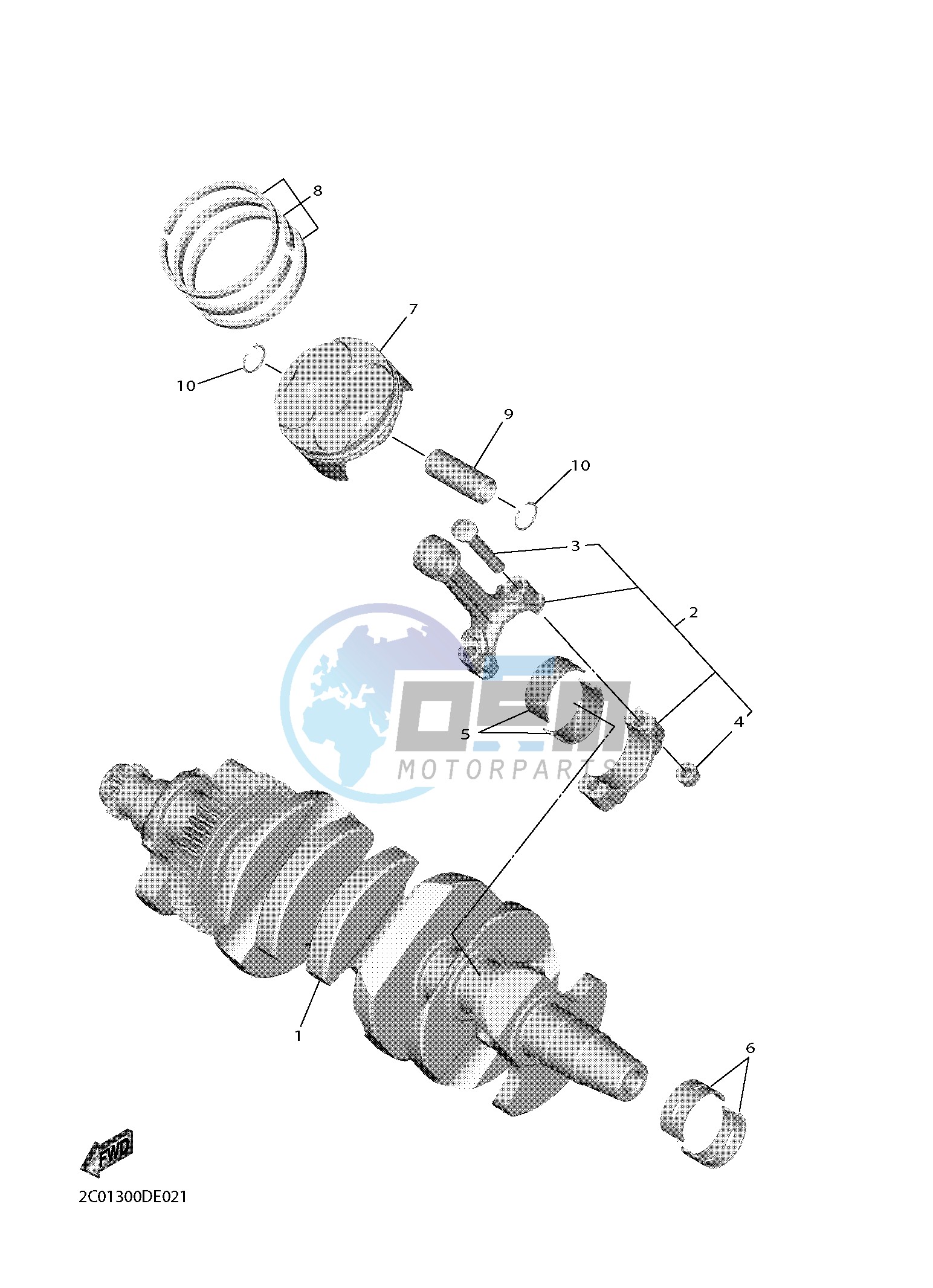 CRANKSHAFT & PISTON