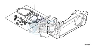 SH300RE SH300RE UK - (E) drawing GASKET KIT B