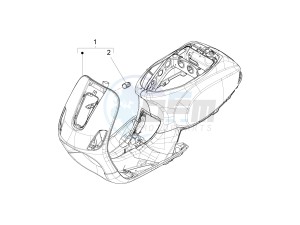 S 125 4T 3V ie drawing Frame - bodywork