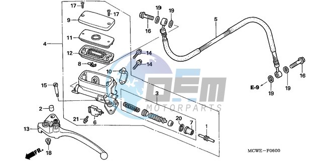 CLUTCH MASTER CYLINDER