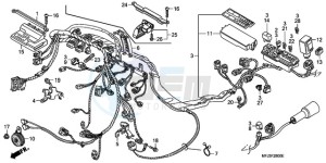 CBR600RA9 Korea - (KO / ABS MK) drawing WIRE HARNESS