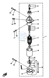 70B drawing STARTING-MOTOR