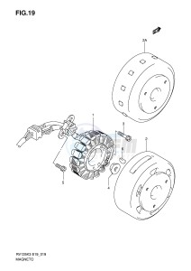 RV125 (E19) VanVan drawing MAGNETO