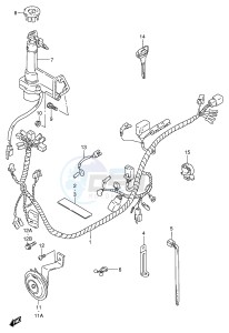 AE50 (E28) drawing WIRING HARNESS