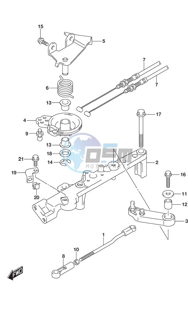 Throttle Rod