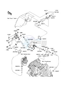 MULE_600 KAF400BFF EU drawing Fuel Pump