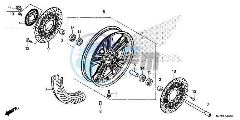 FRONT WHEEL