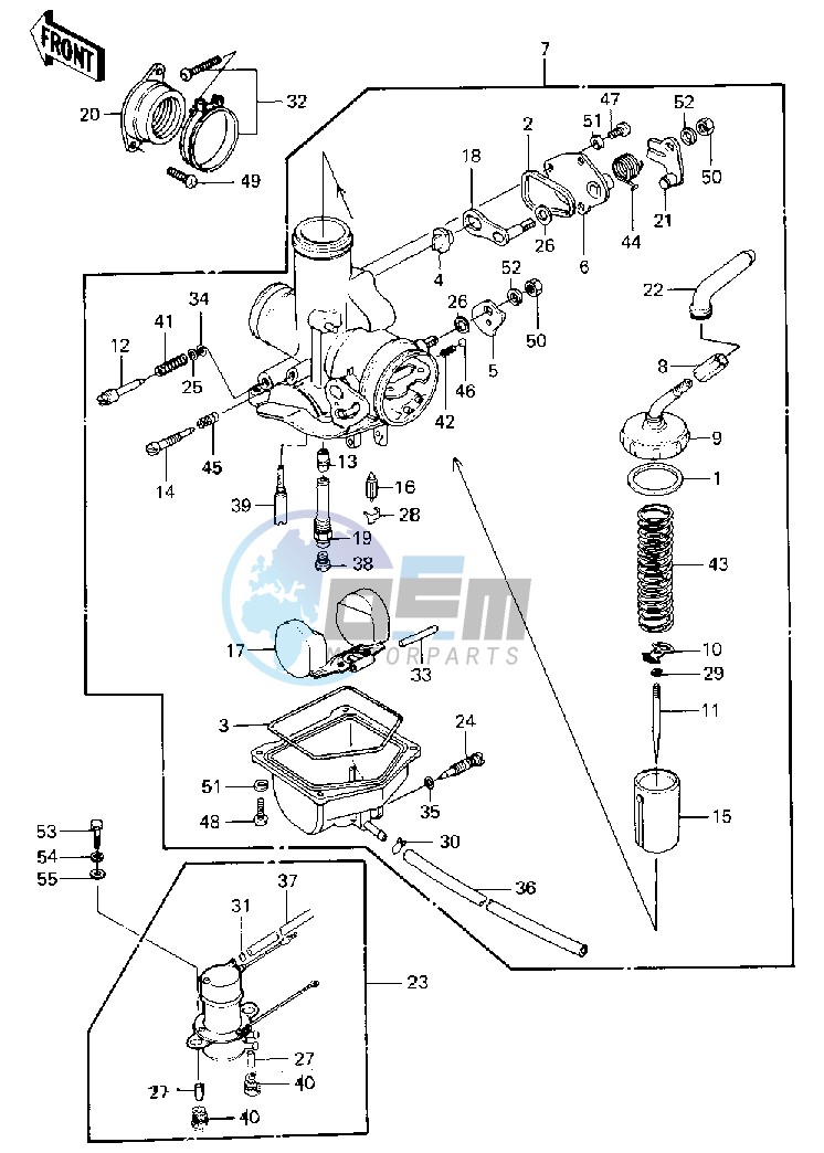 CARBURETOR_FUEL PUMP -- 83 C1- -