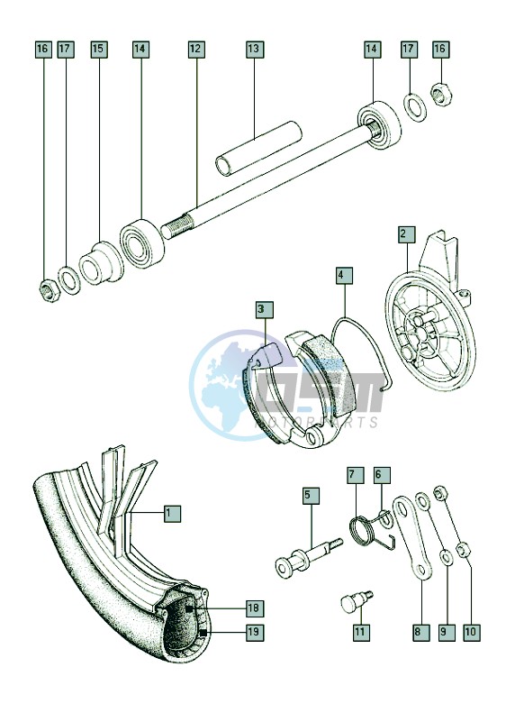 Front wheel-alu I