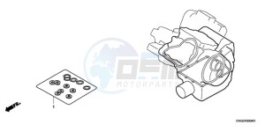 VT750CA9 UK - (E / MKH ST) drawing GASKET KIT B