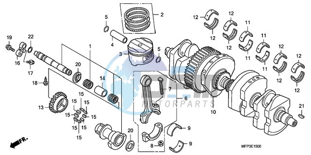 CRANKSHAFT/PISTON