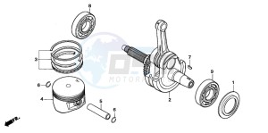 FMX650 FMX650 drawing CRANKSHAFT/PISTON