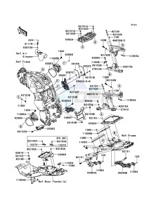 1400GTR_ABS ZG1400CDF FR GB XX (EU ME A(FRICA) drawing Frame Fittings