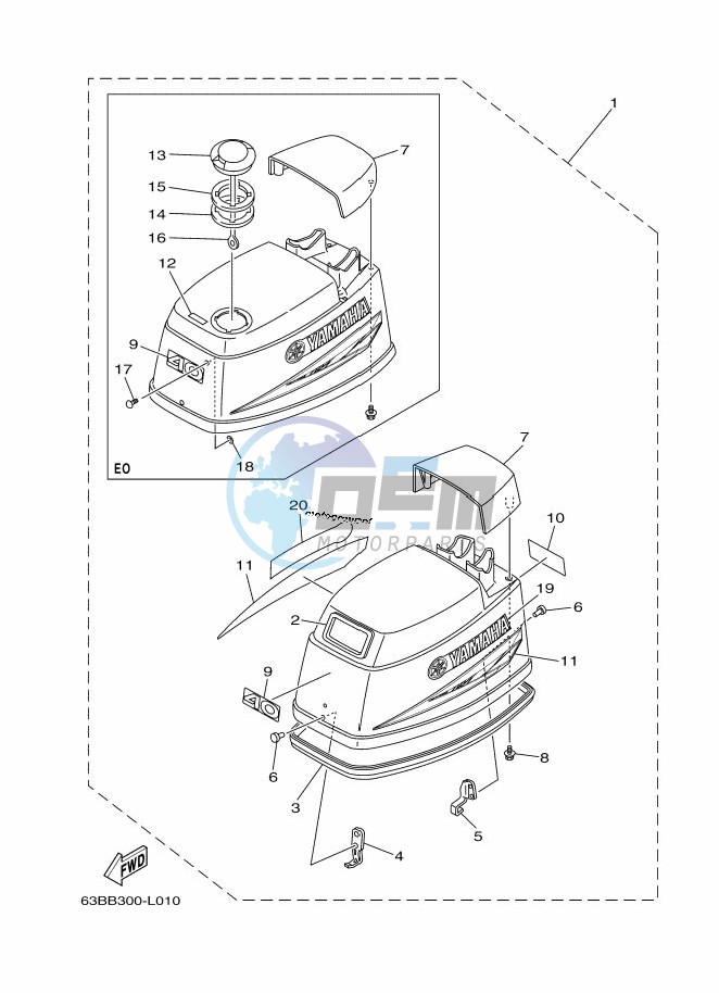 TOP-COWLING