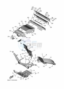 YXE850EBN YXE85WPBK (B0D1) drawing GUARD