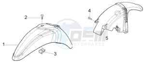 Liberty 125 Leader RST ptt(AU) Austria drawing Front and rear mudguard