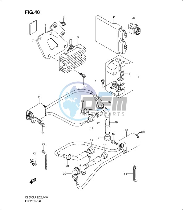 ELECTRICAL (DL650AL1 E24)