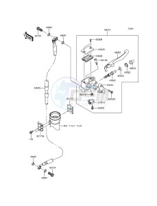 KLX125 KLX125CGF XX (EU ME A(FRICA) drawing Front Master Cylinder